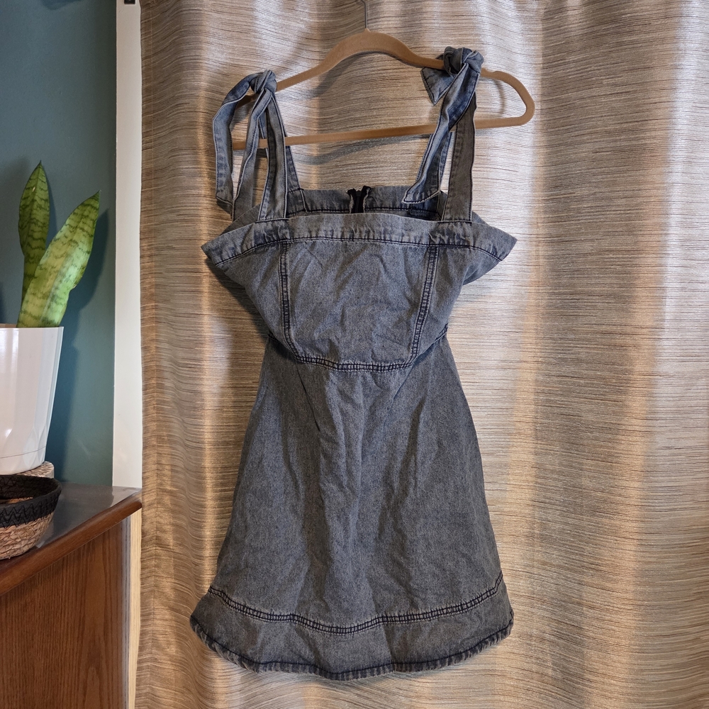 Denim Midi Dress